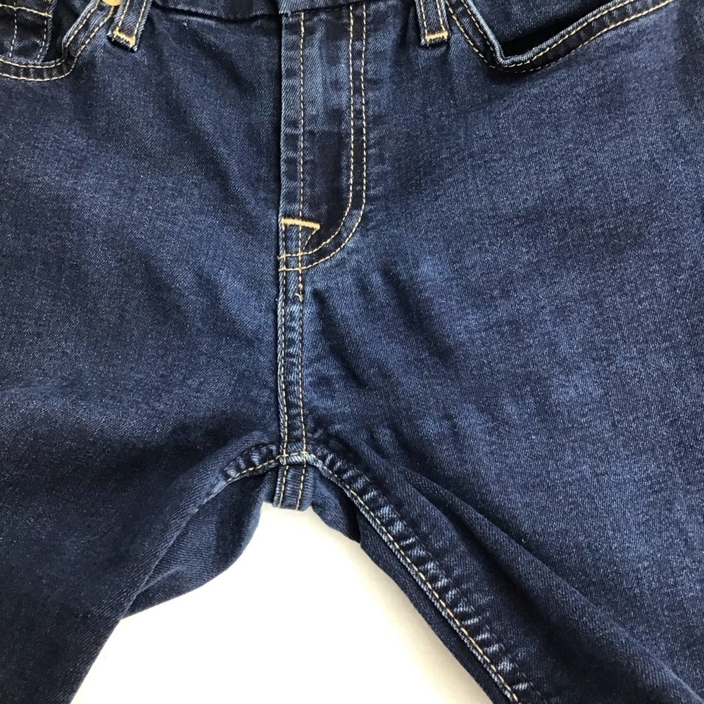 7 For All Mankind b(air) denim Dark Indigo Ankle Skinny Jeans Strech - Picture 8 of 12